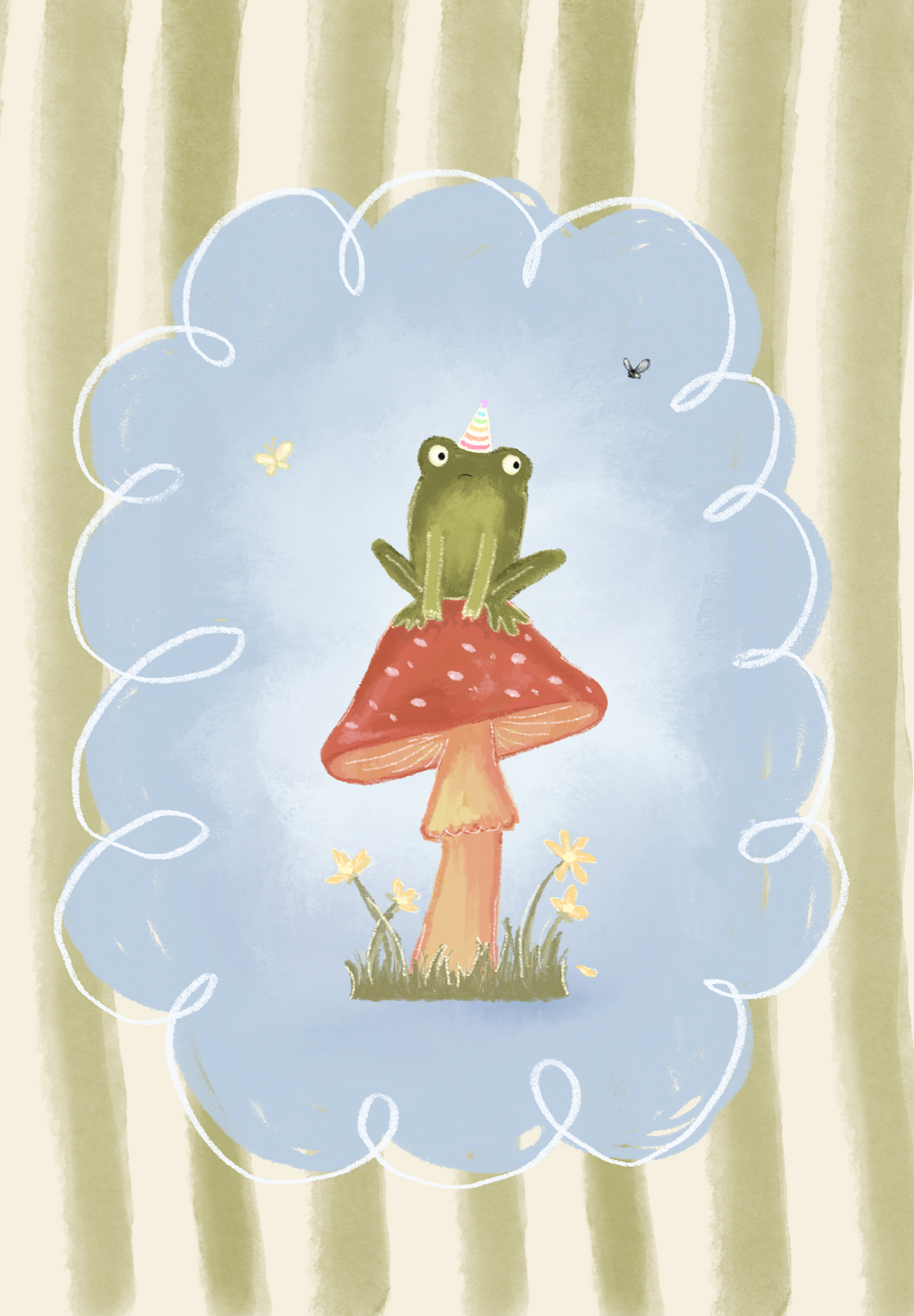 Lucky Frog Postikortti
