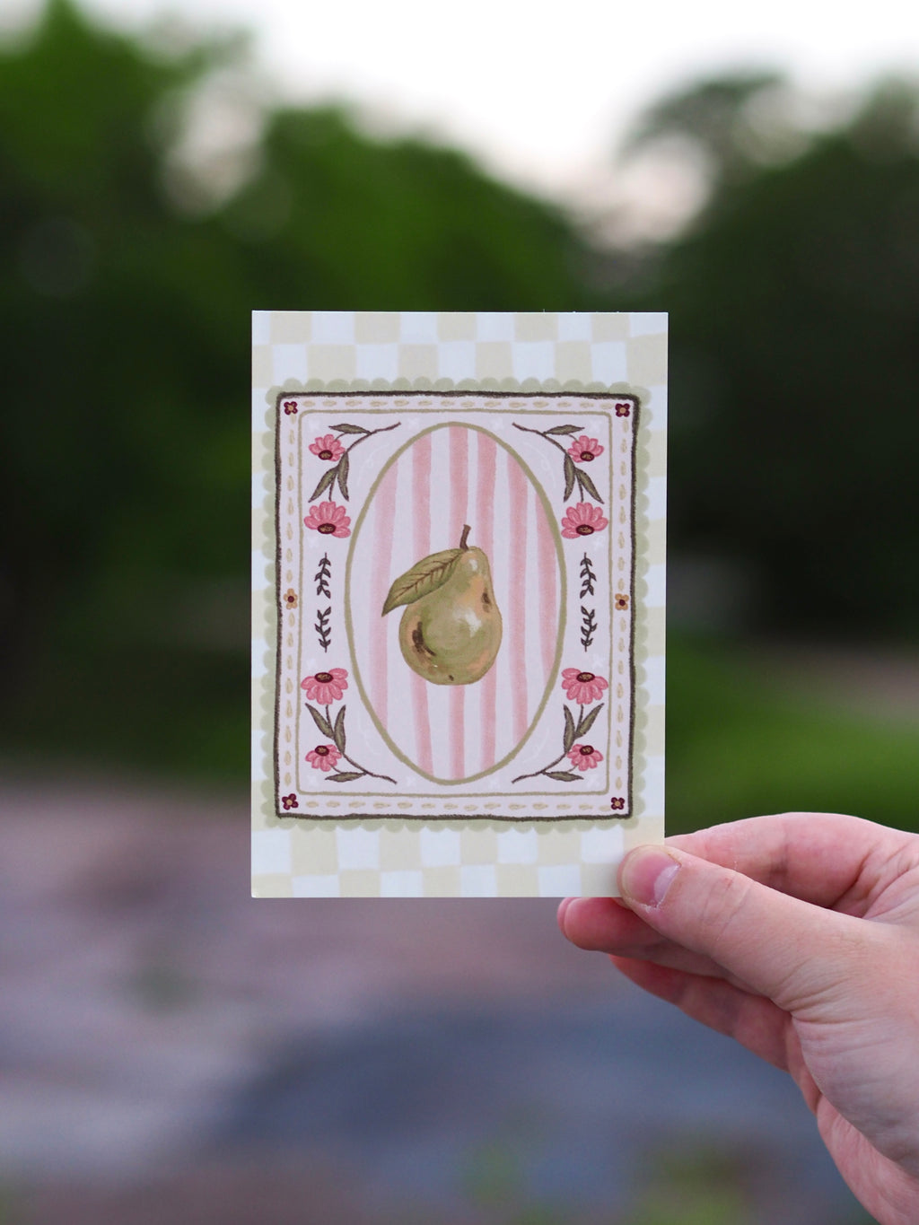 Perfect Pear Postikortti