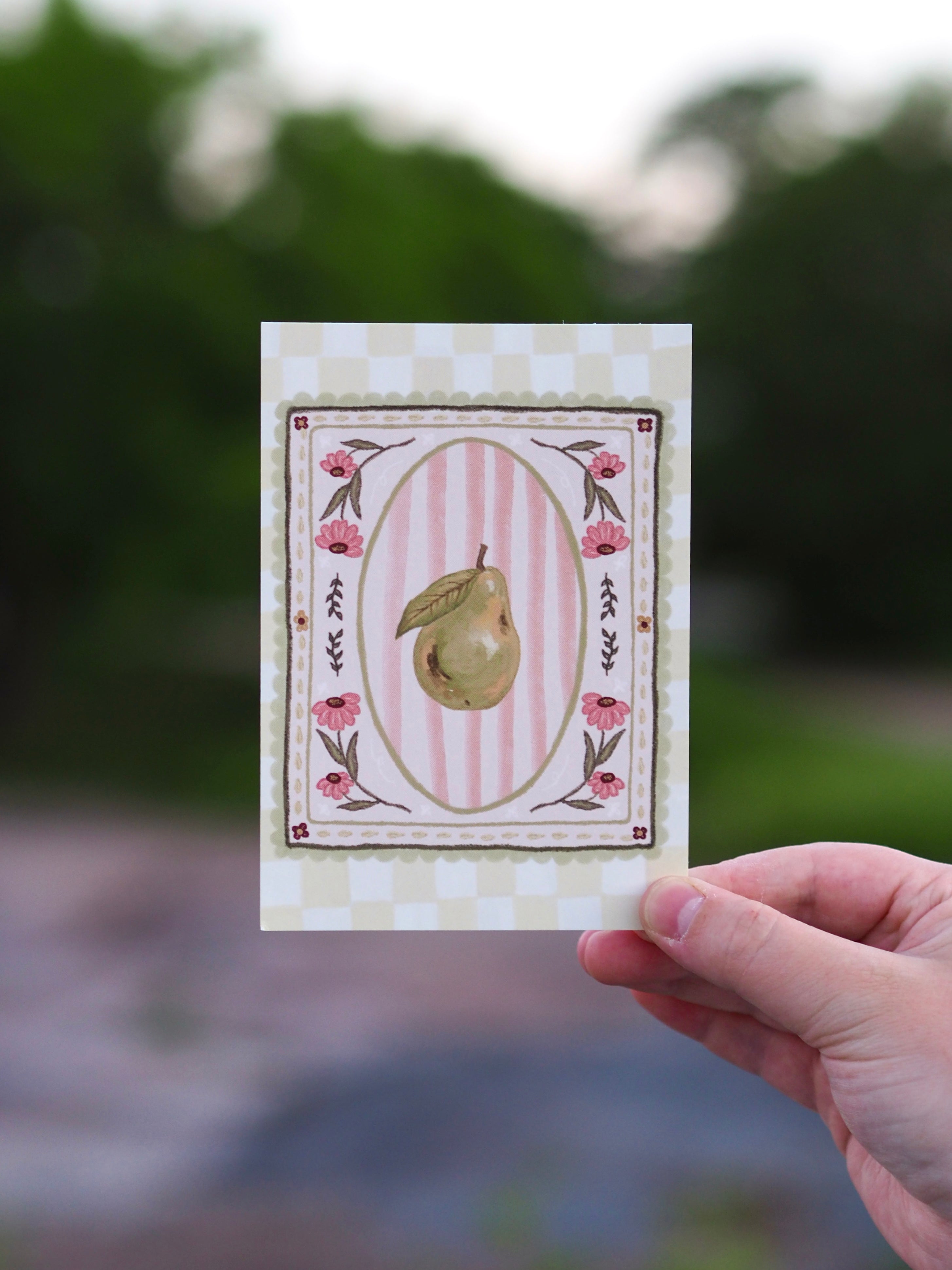 Perfect Pear Postikortti
