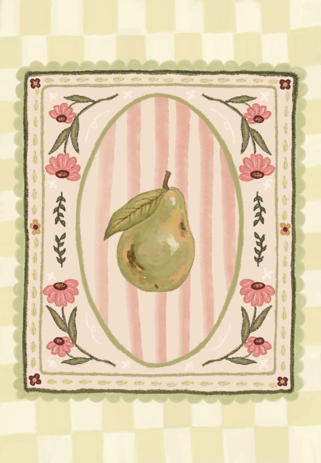 Perfect Pear Postikortti