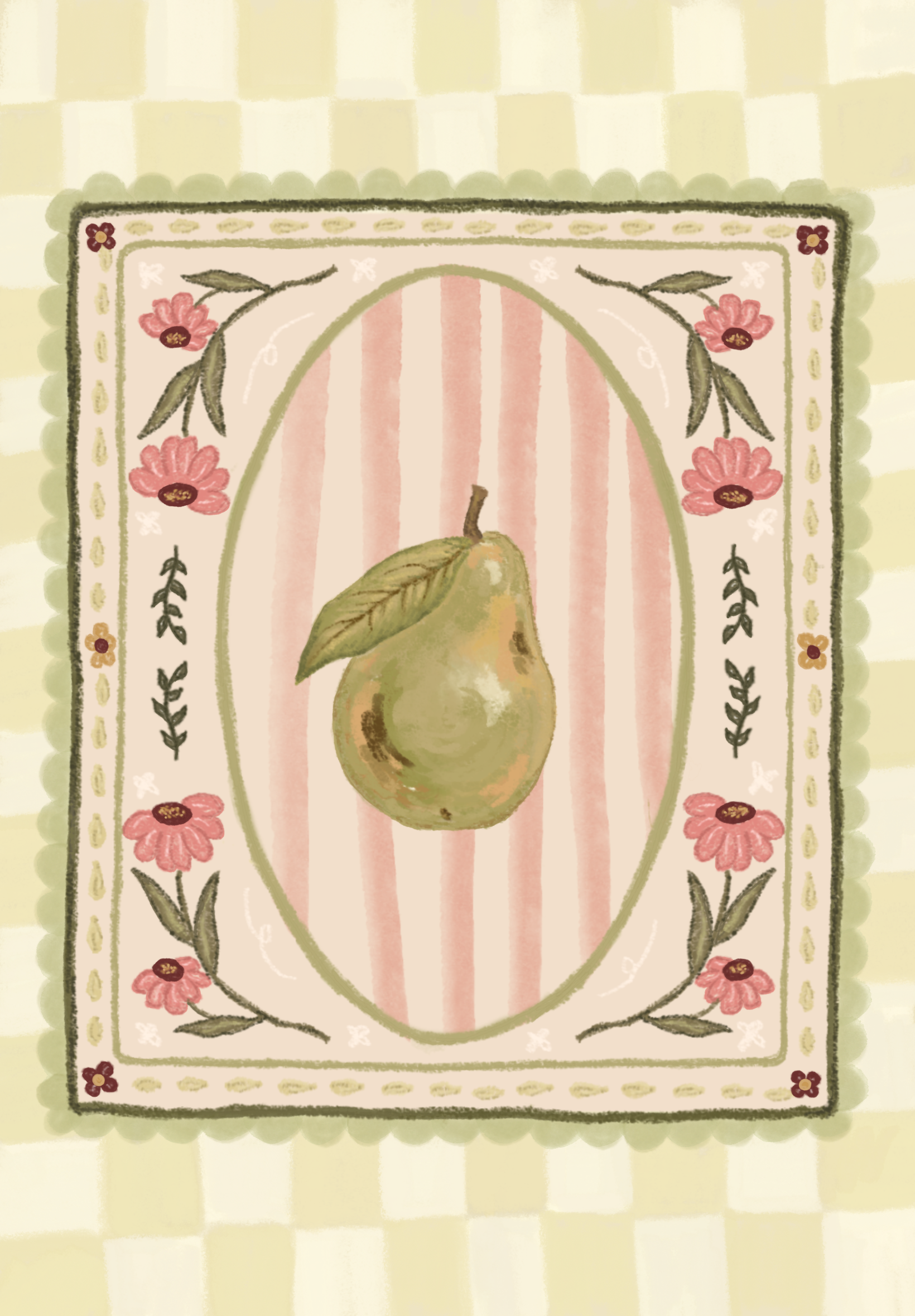 Perfect Pear Postikortti